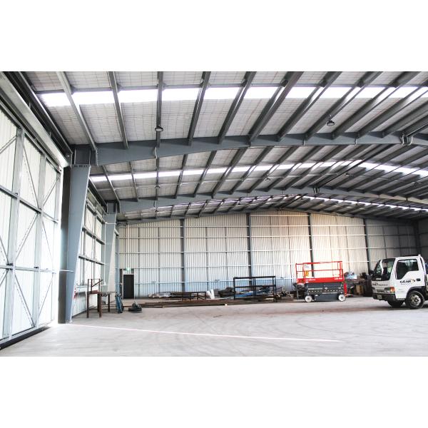 Customizable Large Span Light Steel Frame Building with Galvanized Coating and Design