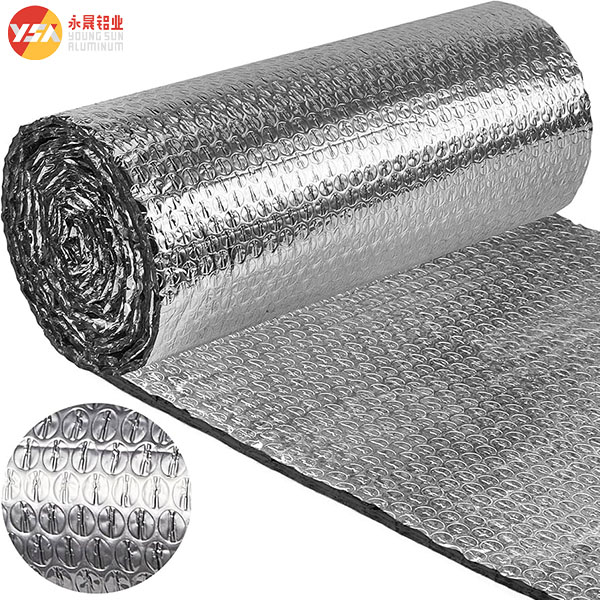 Reflective bubble insulation for windows fireproofing and heat insulation Double bubble insulation 2mm 3mm