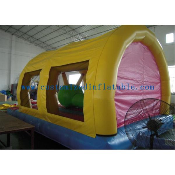 PVC Waterproof Caterpillar Inflatable Bouncy Castle Moonwalks For Kids