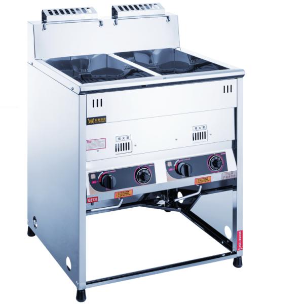 Countertop Double Tank Deep Fryer Machine Commercial Electric Instant Pot Fryer