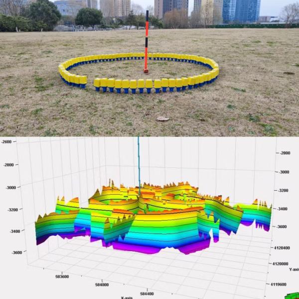 5Hz Wireless Three Component Seismograph Lightweight Seismometer IP68 Seismograph Tamper-Proof Seismometer
