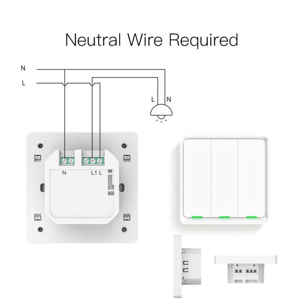 Work Without Internet Tuya Smart Home Push Button Switches Smartlife Home Automation Wireless Remote Control Alexa Googl