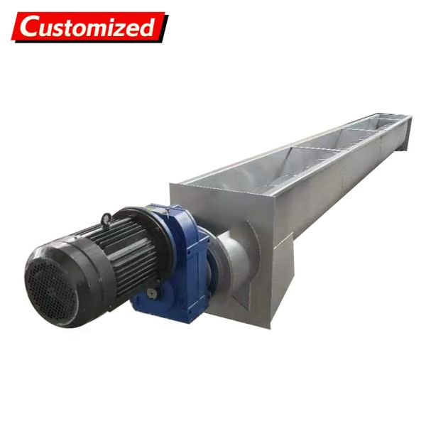 Stainless Steel Shaftless Screw Conveyor with Easy Maintenance Superior Sealing and Anti-Wrapping Performance