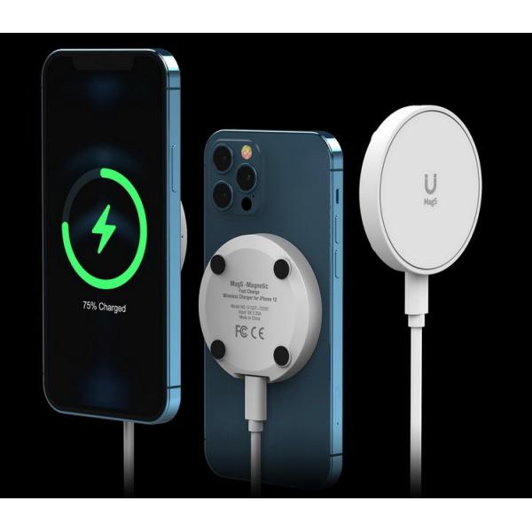 Auto Aligned Magnetic Fast Wireless Charger For IPhone 12