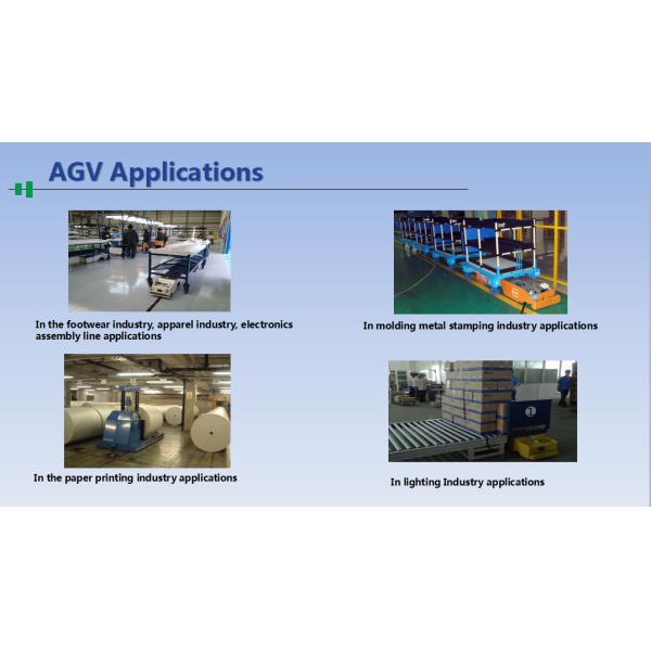 Warehouse Magnetic Automatic Lift Truck , Robotic Transfer Agv Transport System