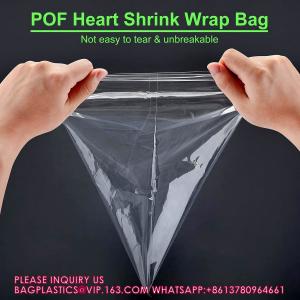 Buy cheap Sustainable Heat Shrink Wrap Bags POF Heat Shrink Wrap For Homemade DIY Packaging Soap Candle Bath product
