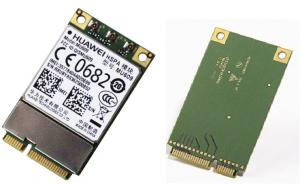 China Mini PCI Express  3G Module HSPA M2M 14.4Mbps GPS MU609  For Huawei WCDMA on sale