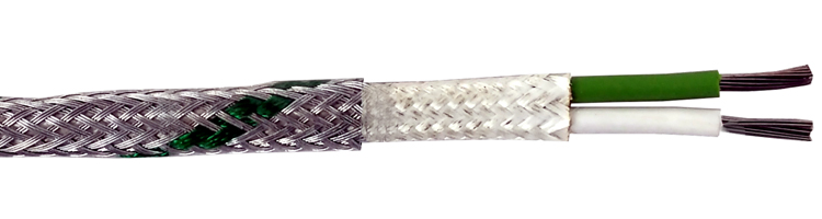 Armoured Type K Compensation Cable IEC 60584 Compliant with Flexible Copper Conductor for Mechanical Protection