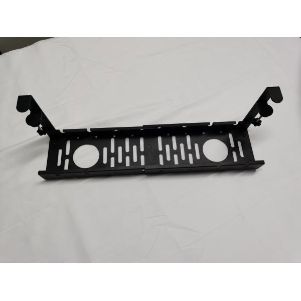 No Drill Steel Desk Cable Tray Retractable Wire Management Rack Metal Wire Cable Holder