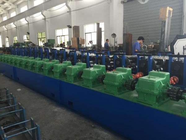 Quality 0.7mm - 2mm Cold Roll Former Cable Tray Roll Forming Machine 100/150/200mm Height for sale