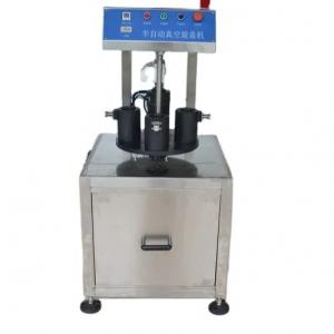 China 25mm-70mm range Semi-auto vacuum capping machine with vacuum sealing capper and online support on sale