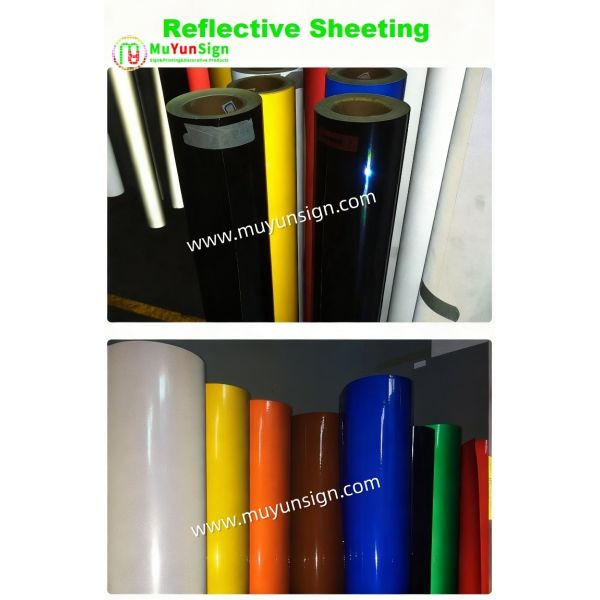 Engineer Grade Reflective Vinyl Rolls For Reflective Road Guide Signs