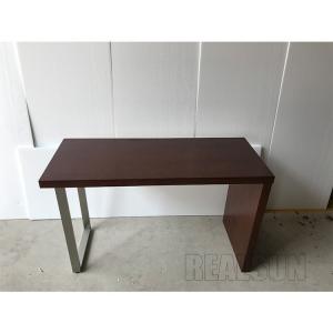 Buy cheap Wood Venner Home Computer Desks , Hotel Writing Desk Table With Glass Top product