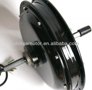 China Brushless gearless motor for 48V 1500W kit bicycle wheels 20 inch on sale