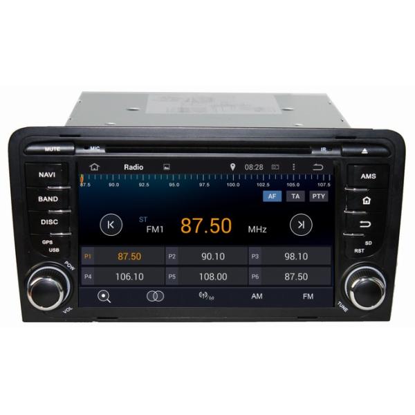 Ouchuangbo Auto DVD Multimedia Stereo Audi A3 2003-2011 2003-2011 Android 4.4 3G Wifi Blue