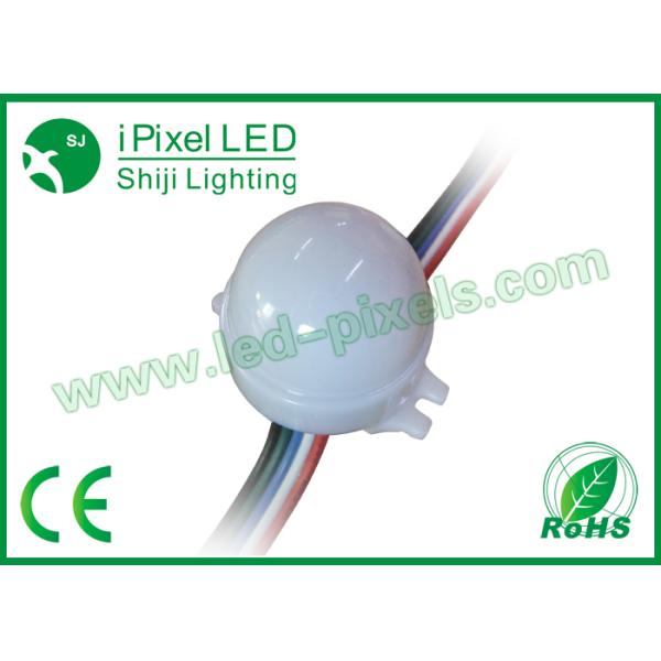 Milky White Case 30mm LED Point light 3pcs smd5050 Digital Pixel light
