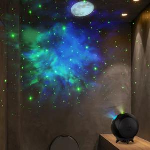 China 240V Dreamy Aurora Sky Star Projection Lamp 5m Bedroom Romantic  Atmosphere Lamp on sale