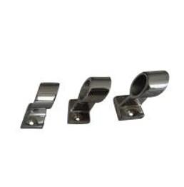Stainless Steel Boat Hand Rail 60 Degree Center Stanchion For Pipe
