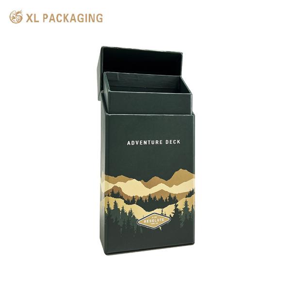 XL Packaging Custom Packaging Box Factory Custom Logo Stamping Paper Candle Perfume Packaging Nesting Holder Case Gift Box With Diagonal Closure