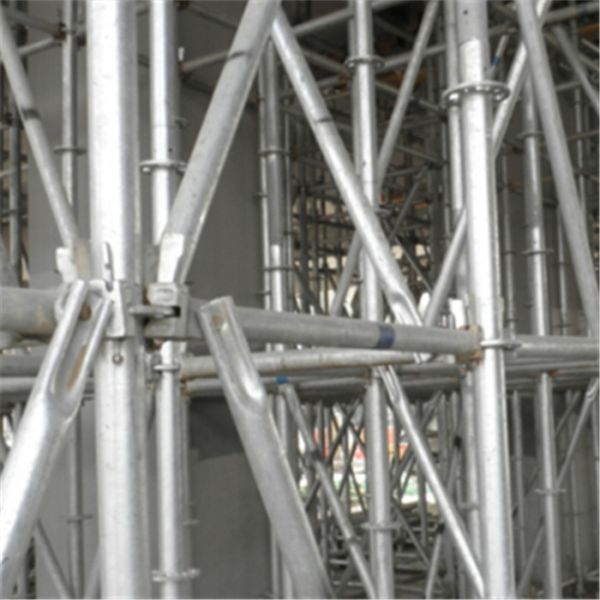 Hot-Dip Galvanized Prefabricated Tube-Coupling Scaffolding for Bridge Engineering with High Strength Steel