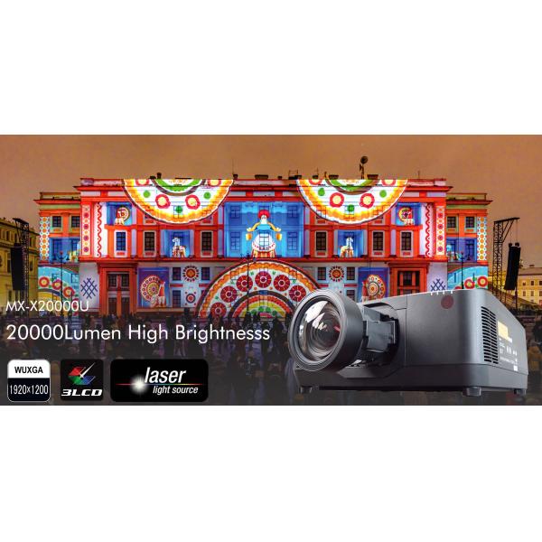 20000 Lumens outdoor projection mapping projector 3D Mapping Immersive Projection