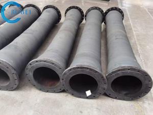 China 6 Inch 15 Inch Flexible Rubber Discharge Hose Pipe Industrial Hydraulic Rubber Suction on sale
