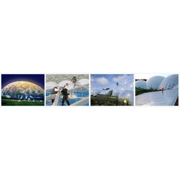 Large Tensile Membrane Structure Geodesic Dome Greenhouse Tent