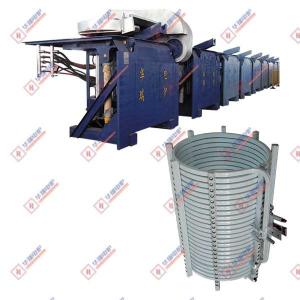 Buy cheap High Power Saving bronze Copper Melting Furnace Low Noise Safety System product