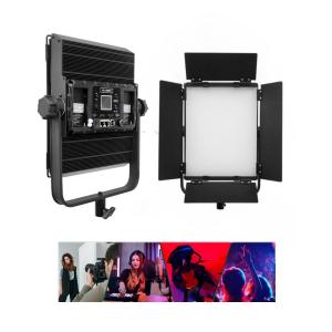 China 95ra Flexible Led Panel Rgb Video Light 60w Flashing 14 Effects With Tripod Stand on sale