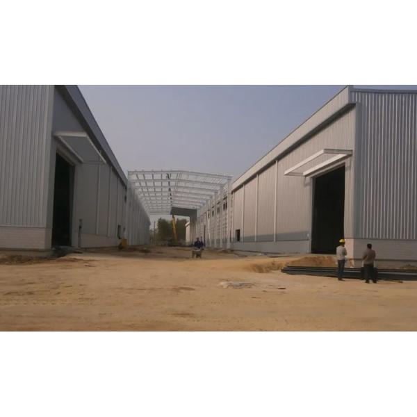 Prefabricated Large Span Office Steel Structures Workshop