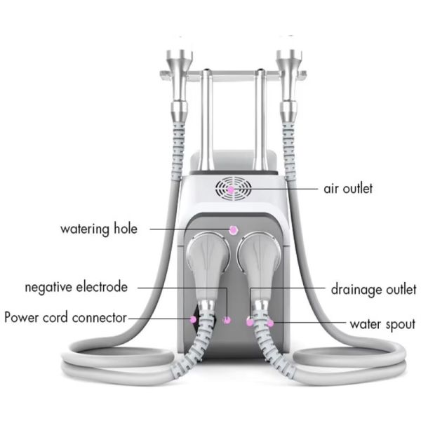 Cryotherapy Slimming Machine Body Fat Freezing Skin Tightening Thermal Shock Beauty Device