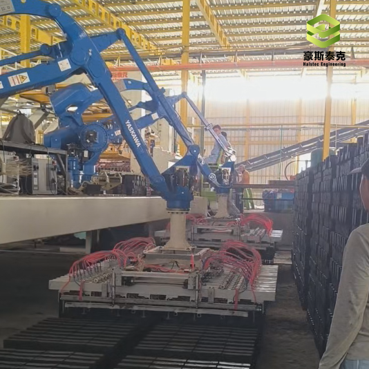 17kw Robot Stacking Machine for Brick Production Designed to Stack Bricks Efficiently in Industrial Applications
