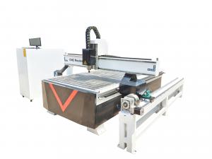 Buy cheap Rotary Wood CNC Milling Machine Woodworking Wood Carving CNC Machine Four Axis product