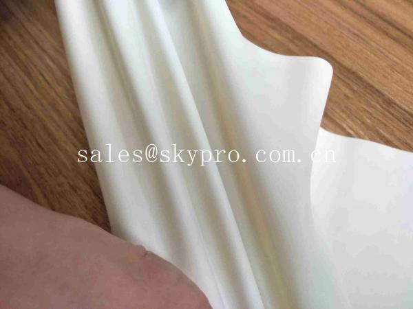 Quality Smooth Finish No Backing Elasticity Latex Sheet Natural Rubber Sheet For Clothing for sale