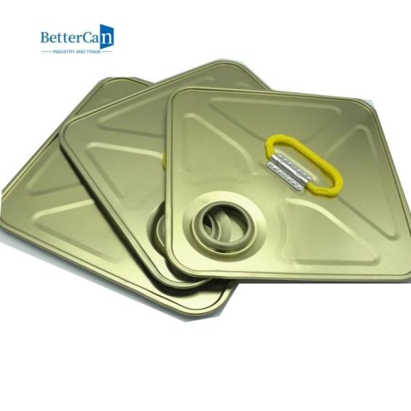 1liter Rectangular Bottom Tin Components 1L Tin Cover Accessories High Speed Stamping