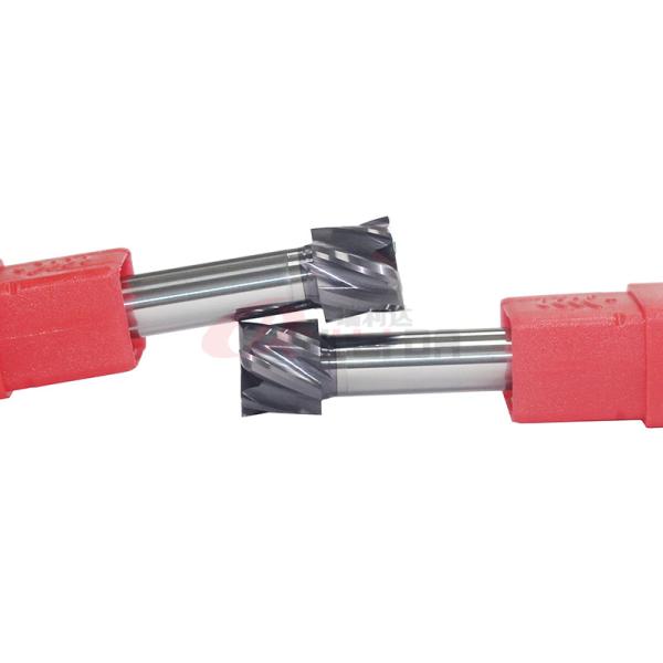 Hrc50 Rld 6 Flutes Custom End Mill For Iron Cutting