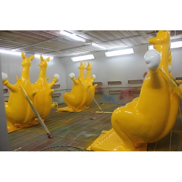 16 Seats Fun Carnival Rides , Kangaroo Jump Ride With Iron And FRP Material