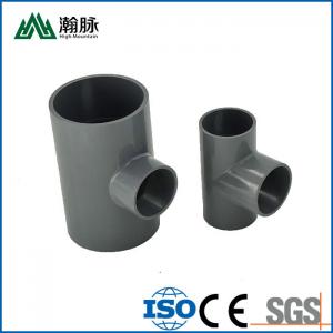 Buy cheap Customized 3 Way PVC Pipe Fittings DN 20mm 30mm For Water Supply product