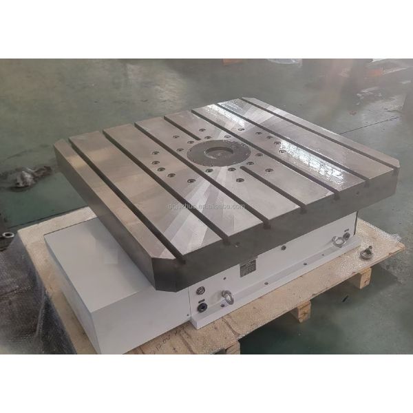 800mm Diameter Automatic Industrial 4th Axis CNC Rotary Table Precision