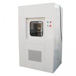 Buy cheap Air Shower Type Cleanroom Pass Through Chambers With Lift Door / Overhead Door product