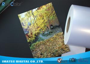 Buy cheap High Glossy Metallic Inkjet Media Supplies 260gsm Resin Coated Inkjet Photo Paper product