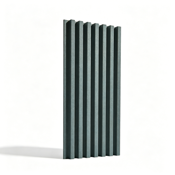 Contemporary 3D Grooved PVC Fluted Wall Panels 149x14mm Decorative Cladding Waterproof Texture for Feature Wall Design