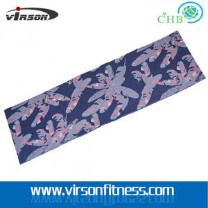 Buy cheap 4mm thickness silkscreen printing anti-slip PVC yoga mat product