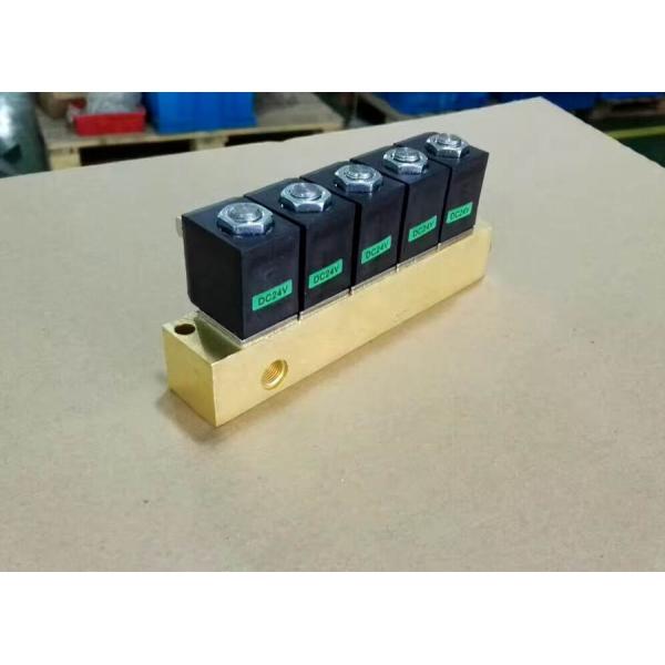 Stainless Steel 1 Inch Plastic Solenoid Valve , Multi Unit Installation Air Actuated Solenoid Valve