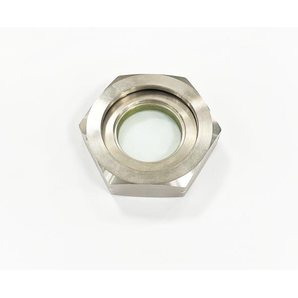 Flanged Hermetic Sight Glass Glass-To-Metal Seal 10MPa Custom