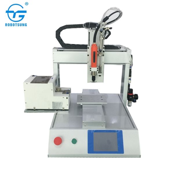 Automatic Desktop Robotic Screw Tightening Machine Auto Screw Feed Machine Screwdriver with a Feeder