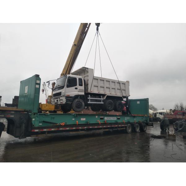 Howo 336 / Howo 371 Used Dump Trucks 2008 Year Low Fuel Consumption