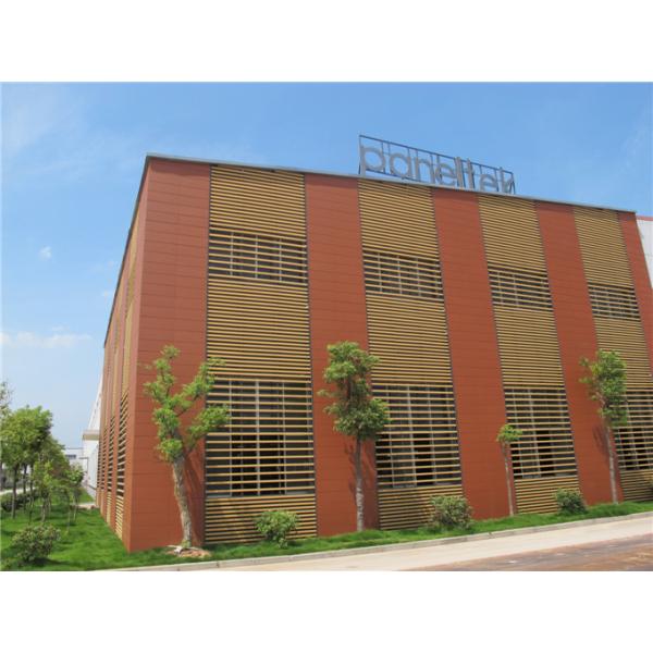 Classic Terracotta Ventilated Facade , Anti - UV Building Facade Materials