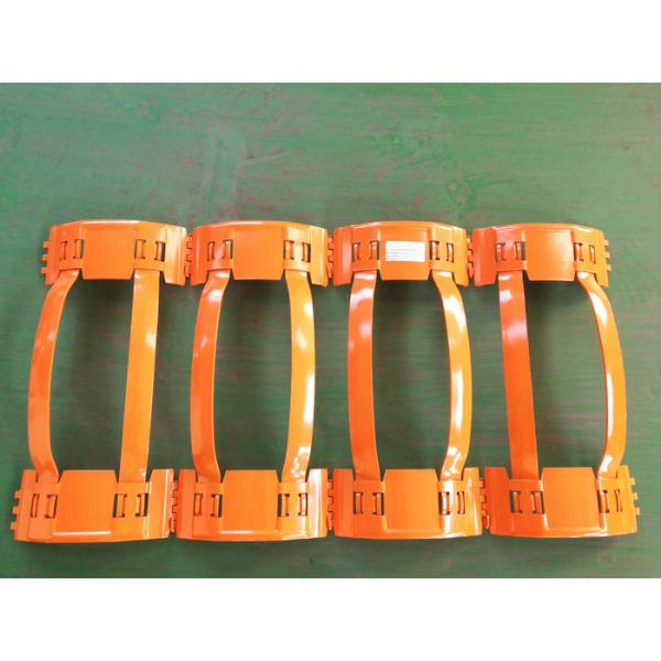Double API Casing Spring Centralizer , Well Centralizers Customized Size