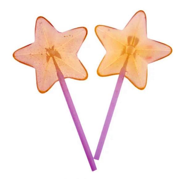 Star Shape Lollipop Popping Candy Lollypop Jump Candies Assorted Fruit Flavor